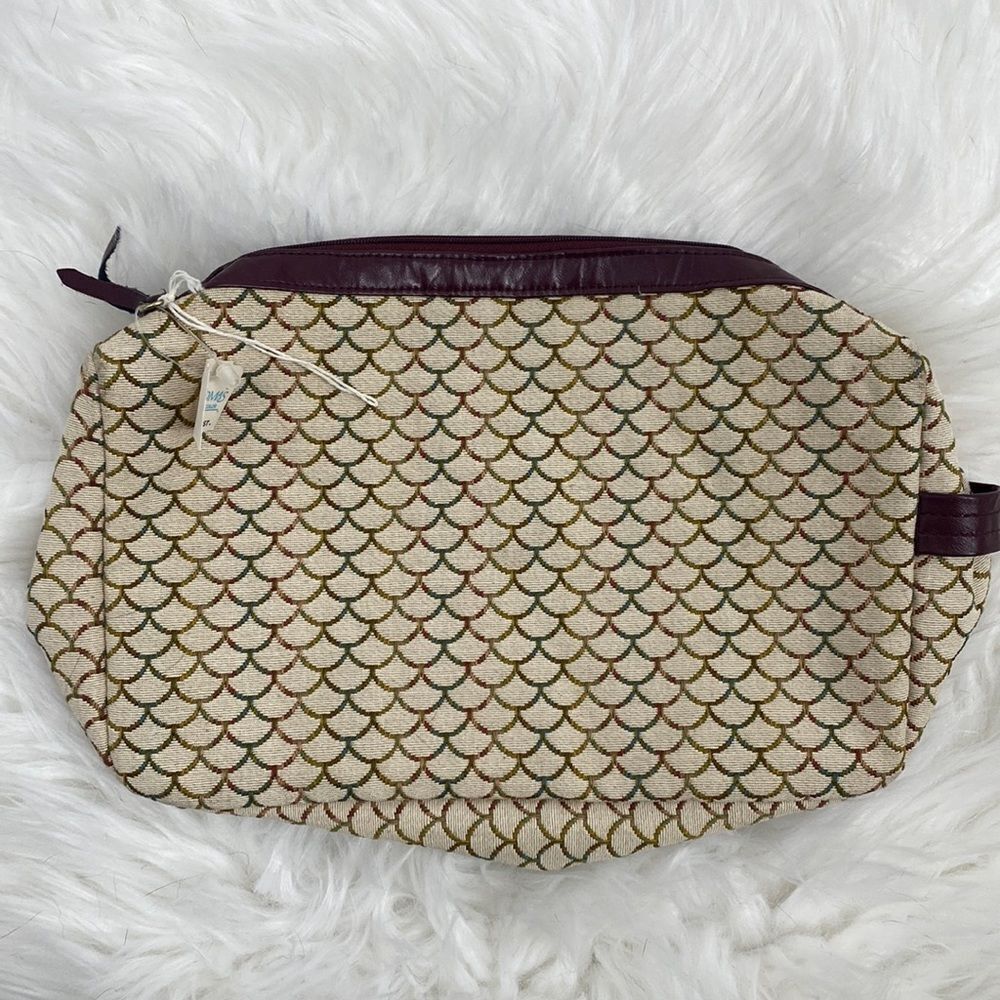 St. Thomas Vintage New Mermaid Makeup Carry Travel Pouch